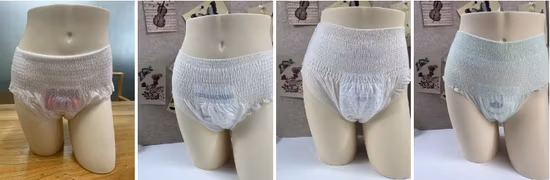 Personnalisé/Tayue Maxi/super femelle pantalons de sécurité jetables menstruels pour femmes